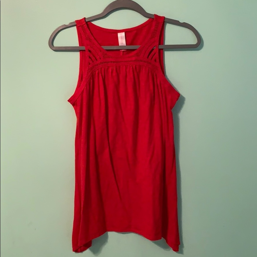 Bright Red Tank Top
